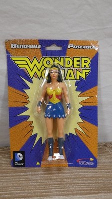 Wonder Woman DC Bendable Poseable Figure Bend-Ems Sunny Days NJ Croce New