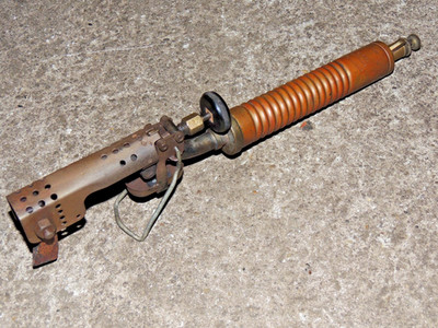 EXCELSIOR PARIS No.= 4 Benzin Messing Lötlampe Kupfer Lötkolben soldering torch