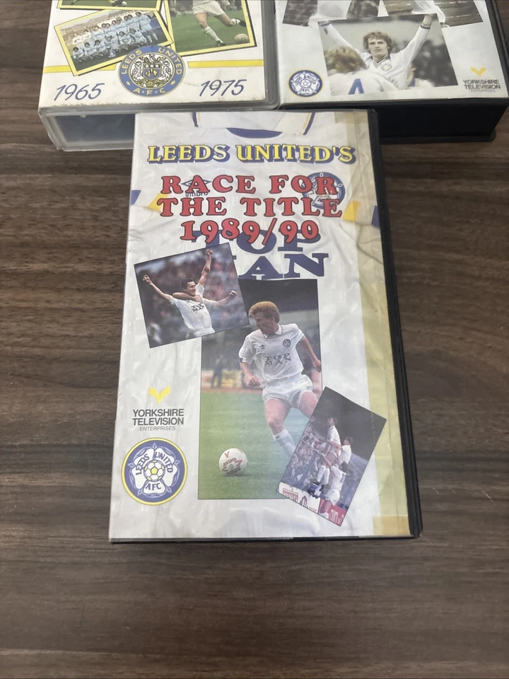 Leeds United VHS Bundle 3 Different Titles Good Condition - Image 4 of 4
