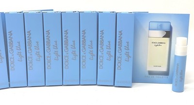 Dolce & Gabbana LIGHT BLUE Women PERFUME .02oz EDT SPRAY  SAMPLE VIAL 14 pac
