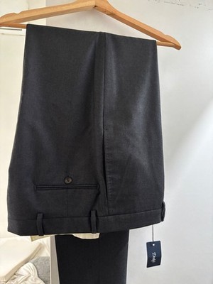 Drakes London worsted wool parennial pants 32 NWT u hemmed