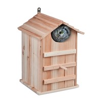 Eulen Nistkasten Eulenhaus Nisthaus FüR VöGel Wetterfest Aufklappbar 1,3 Kg