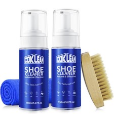 Foam Shoe Cleaner, White Sneaker Cleaner Kit for Tennis Standard,