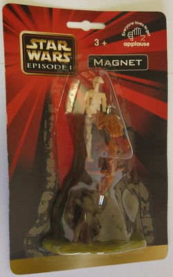 Star Wars Episode 1 Magnet 3D Battle Droid Applause
