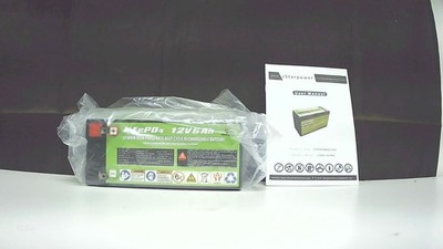 iStarpower 12.8V 6Ah LiFePO4 Lithium Deep Cycle Battery 76.8Wh SPT-L6 Open Box