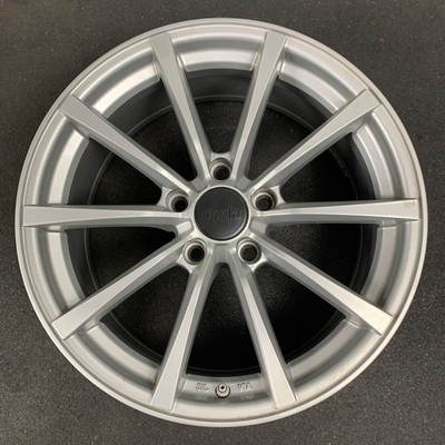 4) Moda MD18 Titanium Gunmetal Wheels Rims + Caps 18x8 et40 5x120