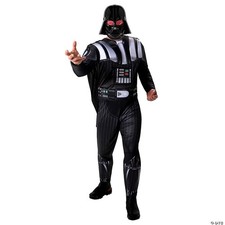 Jazwares STAR WARS Deluxe Adult Darth Vader Costume, Black, X-Large