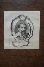 FRANCOIS SNYDERS (1579-1657) PORTRAIT ENGRAVING FROM 1745, born in Antwerp, painter