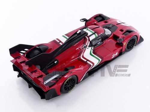 BBURAGO 1/18 - FERRARI 499P 3.0L TURBO V6 MODIFICATA - 2024 16302R - Foto 6 di 13
