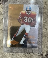 TERRELL DAVIS ROOKIE CARD 1995 Select Certified Edition DENVER BRONCOS NFL RC!. rookie card picture