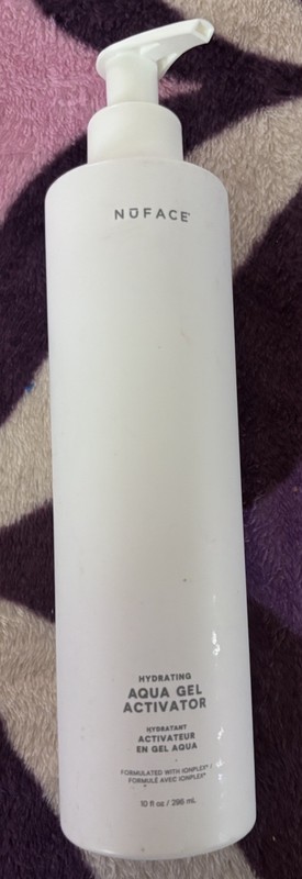 NuFACE Hydrating Aqua Gel Activator With hyaluronic acid 10 Oz 2026 Exp. New