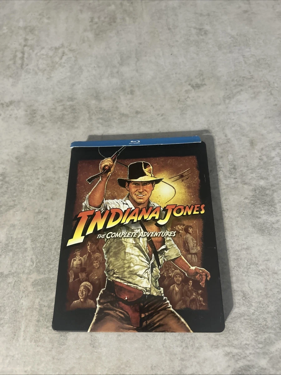 Indiana Jones The Complete Adventures Blu Ray for sale | eBay