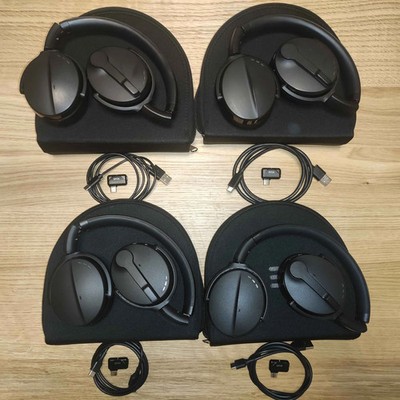 EPOS ADAPT 560 II Wireless Bluetooth Headset w/ USB-C BTD800 Adapter Lot of 4