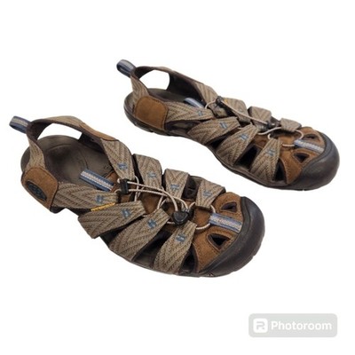 Keen Mens Clearwater CNX Waterproof Drawstring Hiking Slip-on Sandal Shoes 11