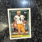 1992 Topps #696 Brett Favre Green Bay Packers NM Or Better