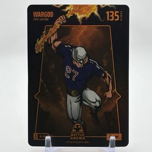 2025 Bo Jackson Battle Arena Update Wargod "Mike Trout" Battle Foil FIRE #BF-126