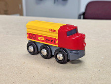 Brio World Wooden Railway Intercity Red Yellow Diesel Train AS-413