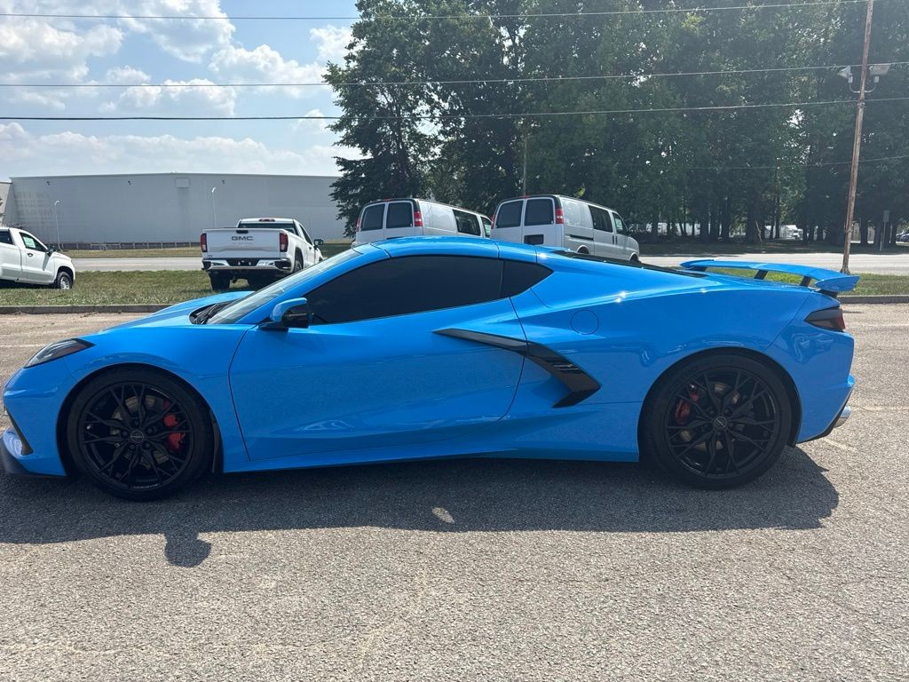 2025 Blue Chevrolet Corvette   | C8 Corvette Photo 2