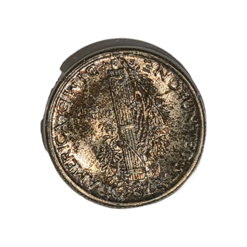 1945-S Micro S Mercury Dime – MS Graded Full Bands – Rare Variety  PCI Holder - Image 4 of 4