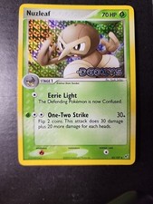Nuzleaf 43/107 Stamped Holo Pokemon TCG Card - Ex Deoxys on eBay