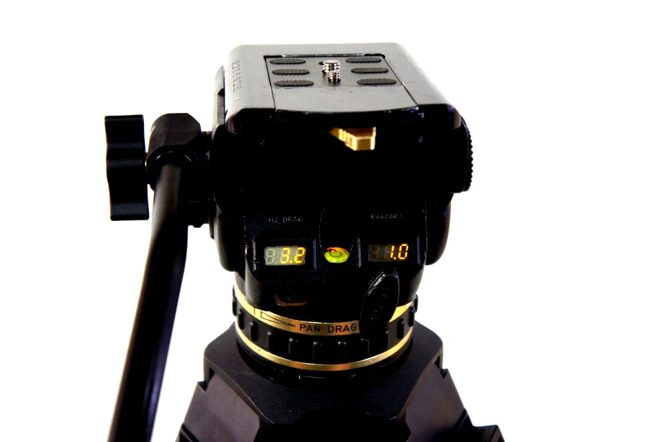 Cartoni DELTA HEAD DA 1D TRIPOD SYSTEM MID-LEVEL TELE-PAN BAR PL SERVICED 48Lbs - Image 3 of 4