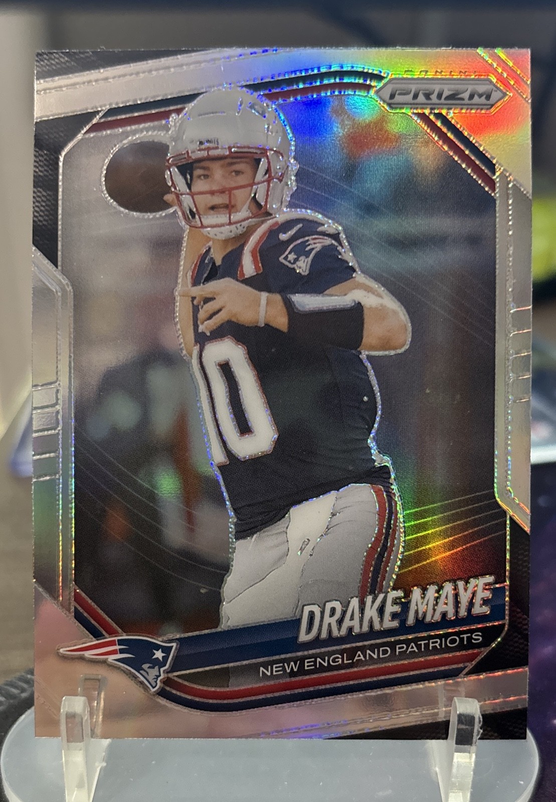 2025 Panini Prizm - Drake Maye #165 Silver Prizm
