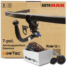 AHK abnehmbar für Fiat Tipo Stufenheck Typ 356, 357 16- +ESatz 7poliger NEU