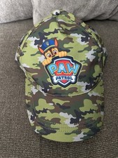Nickelodeon Paw Patrol Ball Cap Camouflage Chase Kids Hat Adjustable