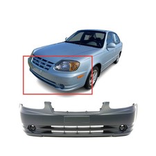 2003-2006 Hyundai Accent GL GS GSi Front Bumper Cover HY1000145 8651125650