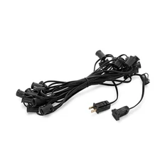 New Holiday Lighting Outlet C7 Christmas Light String Patio and Event Lighting