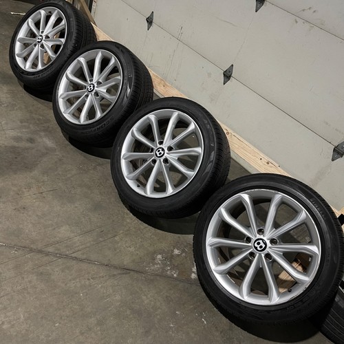 Bentley Flying Spur 2014 Wheels Set of 4 Silver P/N 4W0601025B Photo - $2,150
