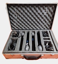 Vocopro UHF-5800 4 Channel Wireless Microphone System 4 Mics Tested 