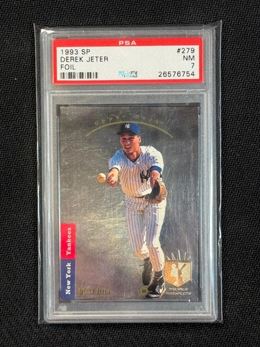 Derek Jeter 1993 SP Foil PSA 7 New York Yankees