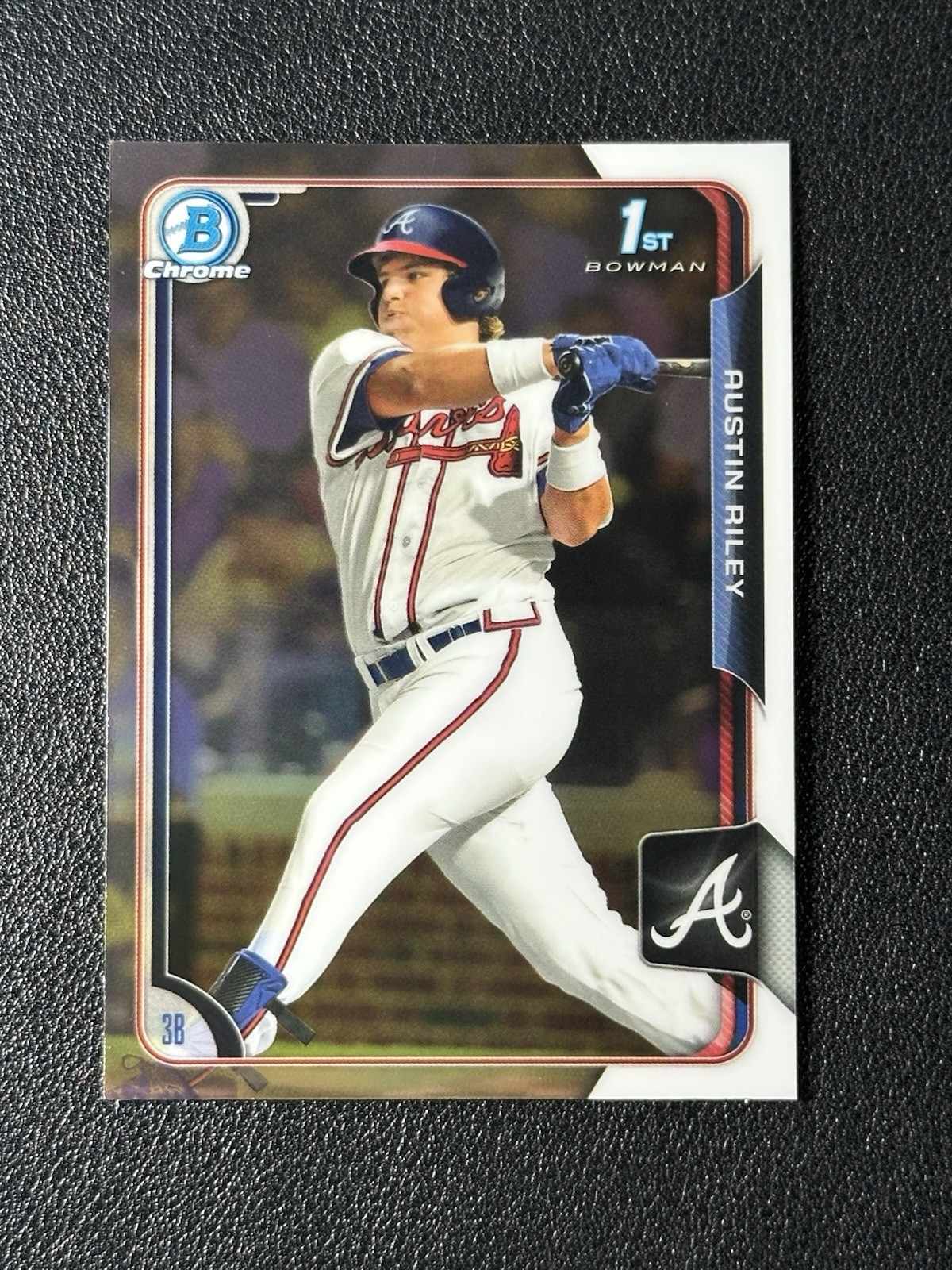 2015 Bowman Draft Chrome Austin Riley 1st #157 (RC)