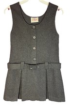 Vintage Kid s Graffiti Dark Heather Gray/Charcoal Jumper Size Girls 6-10