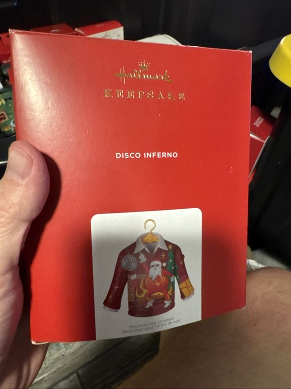 Hallmark Disco Inferno Ornament Magic Music Sound Christmas The Trammps 2021