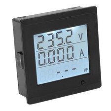 Digital AC Voltmeter Ammeter Voltage Current Power Energy Meter Pannel 20A 8 LW