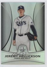 2010 Bowman Platinum Prospects Thin Stock Refractor /999 Jeremy Hellickson 0l1