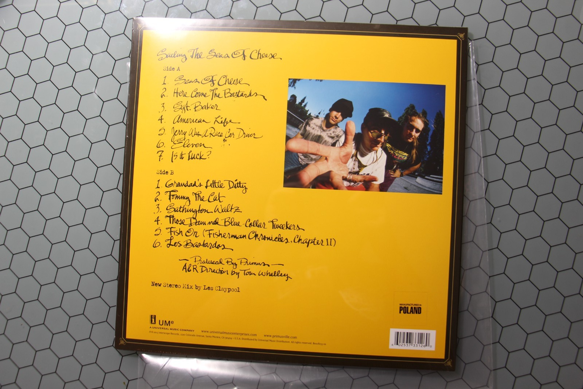 Primus – Sailing The Seas Of Cheese, 2022 LP NEW/SEALED