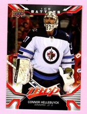 2022-23 U.D. MVP Ice Battles #205 Connor Hellebuyck - Winnipeg Jets SP
