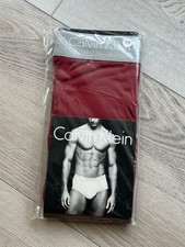 RARE NIB VINTAGE Calvin Klein Men's Brief Red sz 34 U2020