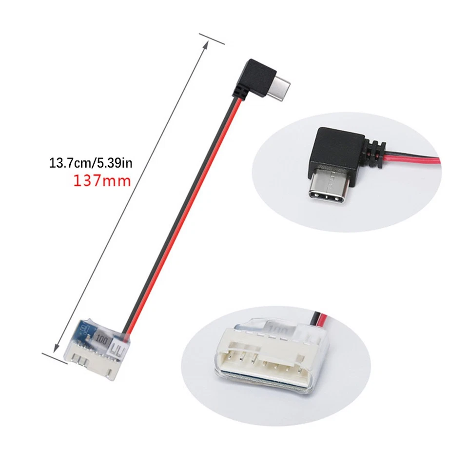 137mm Type C To 5V Balance Plug Charging Cable Cord For Gopro Camera FPV Drone K - Image 4 of 4