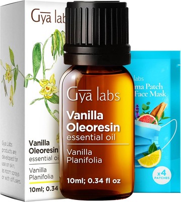 Gya Labs Vanilla Essential Oil - 0.34 Fl Oz - for (Pack of 1) 
