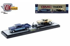 M2 Machines Auto Hauler 89 1973 GMC Sierra 3500 and 1969 Chevy Camaro RS
