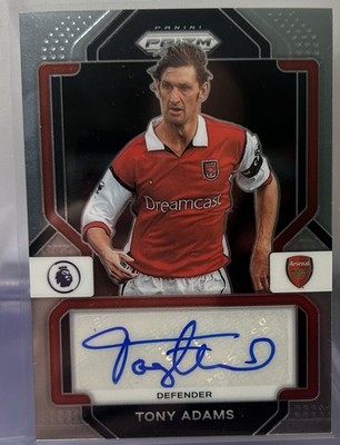 Tony Adams 2022-23 Panini Prism Premier League Autograph
