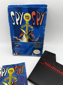 Spy vs Spy Nintendo Entertainment System, 1988 Nes Game Complete box Good Con A9