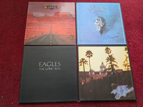 EAGLES LP COLLECTION LOT ** inc. HOTEL CALIFORNIA, THE LONG RUN etc