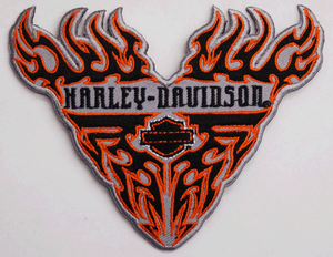 HARLEY DAVIDSON RARE TRIBAL V PATCH 10 INCH