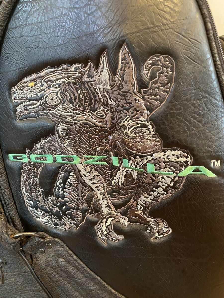 GODZILLA Limited Edition golf bag carry cart caddy bag rare GODZILLA Limited Edition golf bag carry cart caddy bag rare