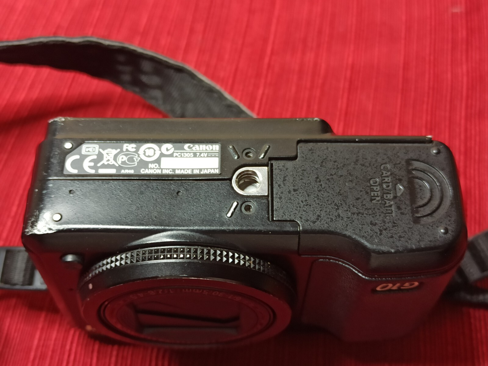 Canon PowerShot G10 14.7MP Digital Camera Black. Strap, Battery & SD Card TESTED 13803100075 eBay